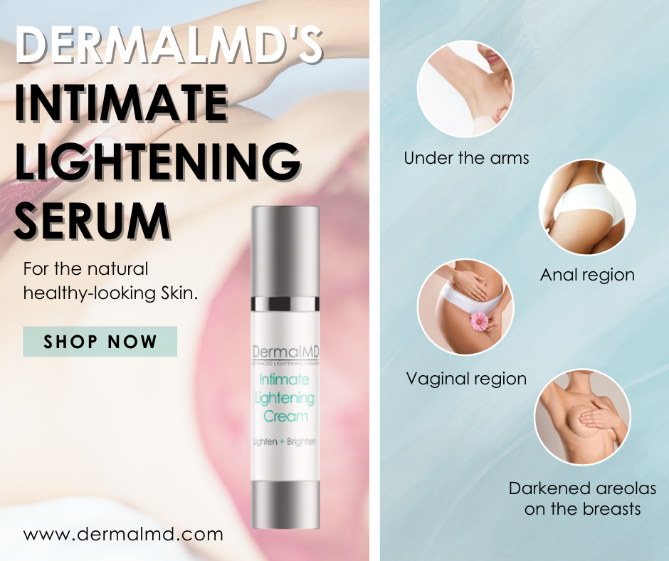 Intimate Lightening Serum Infographic